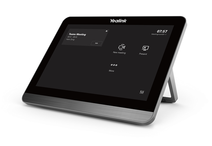 Yealink CTP18 Teams Collaboration Touch Panel, Annotation on Shared Content, Conference Control, Flexible Deployment, 8-Inch Touch Screen