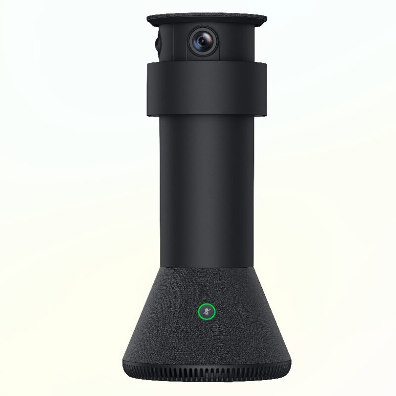 Yealink MTower Center-view Intelligent Camera for small to medium meeting rooms Triple-eye 8MP Cameras IntelliVision Magnetic Levitation Privacy Cover