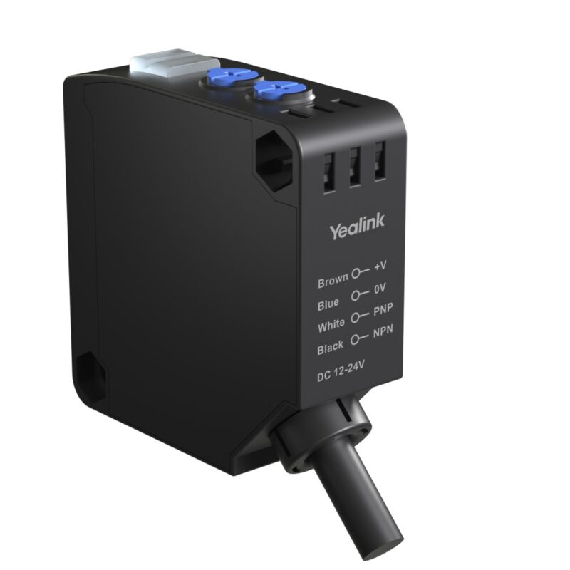 Yealink YPS20 Partition Sensor with GPIO Interface Designed for dividable meeting rooms, this sensor can detect and report the status of the curtain