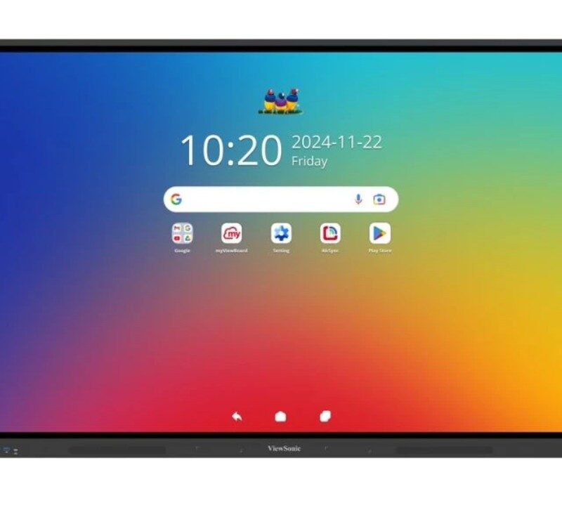 ViewSonic IFP6534 34 Android 14, EDLA, 65', Touch Point Windows: 40, Android: 20, EDLA: 20 Android 14 Certified ViewBoard 65' 4K Interactive Display