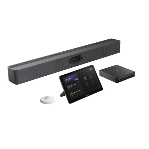Yealink MVC S50-C5U Teams Room Kit, MCore 4, MTouch Plus, MeetingBar A50, RoomSensor, Triple 50MP Cameras, AI Tracking, 4K Sharing
