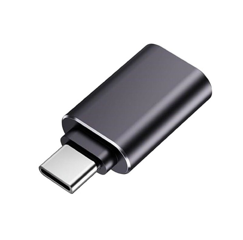 Yealink USB-A to USB-C Adapter, Black
