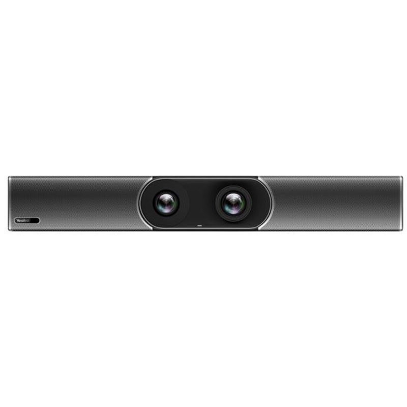 Yealink MeetingBar A30 Microsoft Teams and Zoom Rooms on Android, Medium Room, 10-15 people, Two 4K Cameras, Auto Framing, VCR11