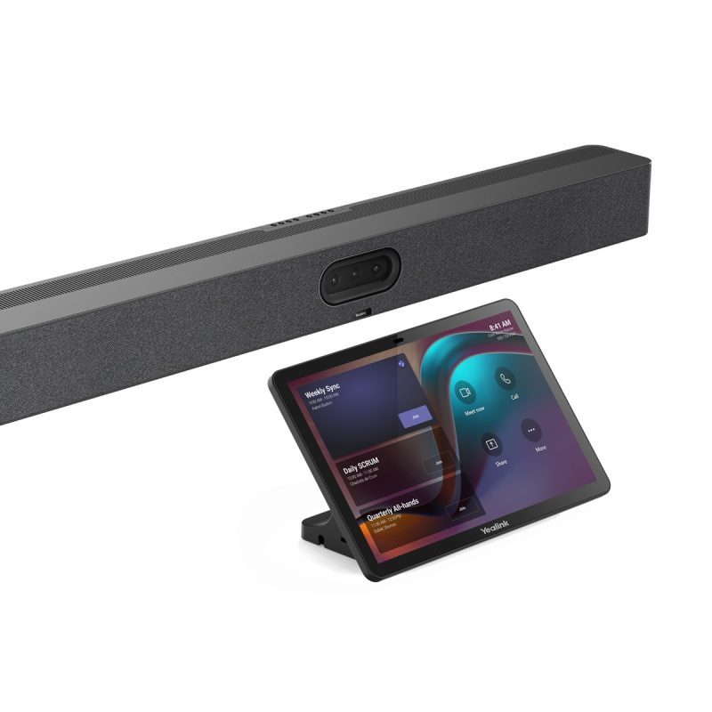 Yealink A50-031 MeetingBar Kit+Yealink MD86 MeetingDisplay Promotion,Save 40%,86' 4K Display,CTP25 Touch Panel,Wireless Casting,Android