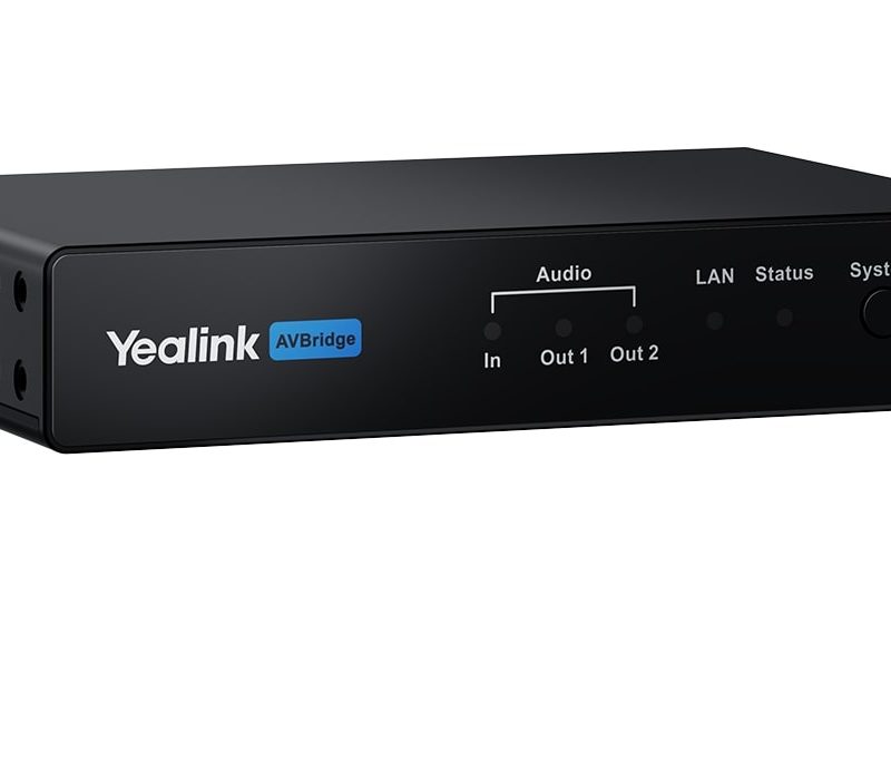 Yealink AV Bridge,CM50/CM20-Ready,Extension for A/V,Compact Pro Audio,Essential Tuning Built-In,Effortless Setup