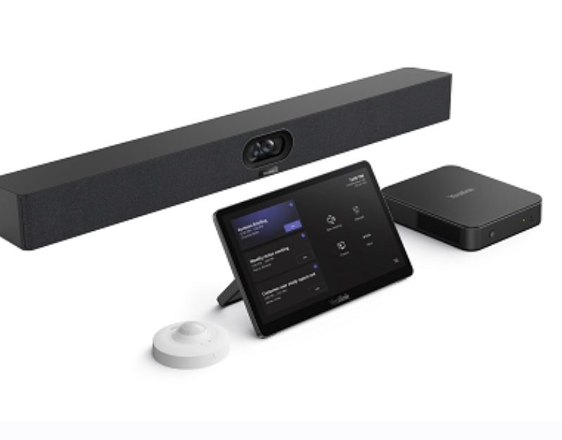 Yealink MVC S40-C5 Kit MicrosoftTeams Rooms System for Small to Medium Meeting Rooms, SmartVision 40, MCore Pro, MTouch Plus and RoomSensor