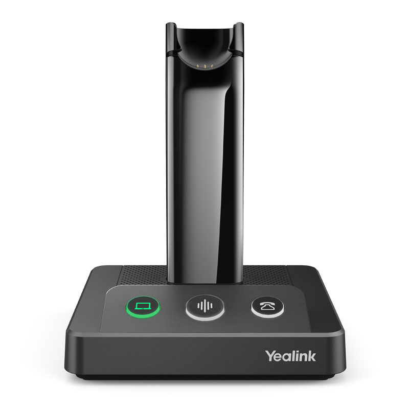 Yealink WHB630UC, Replacement DECT Base For Yealink WH63 UC Headset, Supports Dual Connection( PC IP Phones)