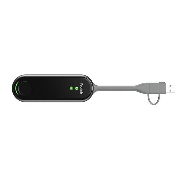 Yealink WPP30 Wireless Presentation Pod | One-click, Trouble-free Presentations, Plug  Play, Hardware Encoding, 4K UHD, Wifi 16 High-speed Chip