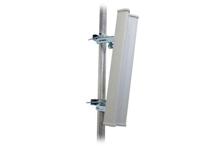 Ubiquiti 2.3-2.7GHz AirMax Base Station Sectorized Antenna 15dBi 120 deg For RocketM2, Mounting Accessories Bbrackets Included