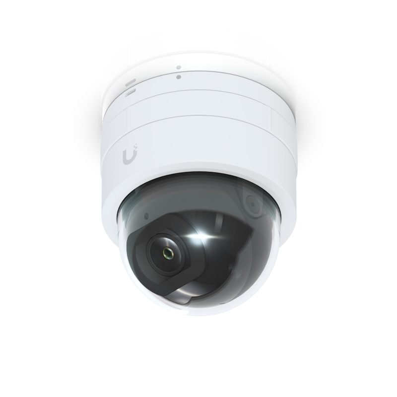 Ubiquiti UniFi G5 Dome Ultra,White, Ultra-compact  IK06 Tamper-resistant 2K HD PoE Camera, Night Vision For Low-profile Indoor Security