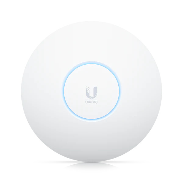 Ubiquiti UniFi U6-Enterprise WiFi 6E 4x4 MIMO PoE+ Access Point,140m Coverage,600+ Device2.5GbE Uplink, Ceiling Mount,For High-Density