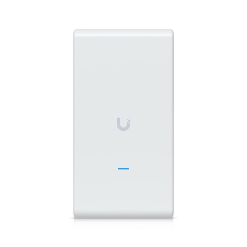 Ubiquiti U6 Mesh ProIndoor/Outdoor WiFi 6 AP,4 Spatial Stream,An Integrated Super Antenna Gigabit Passthrough Port,PoE Power,185 m² Coverage