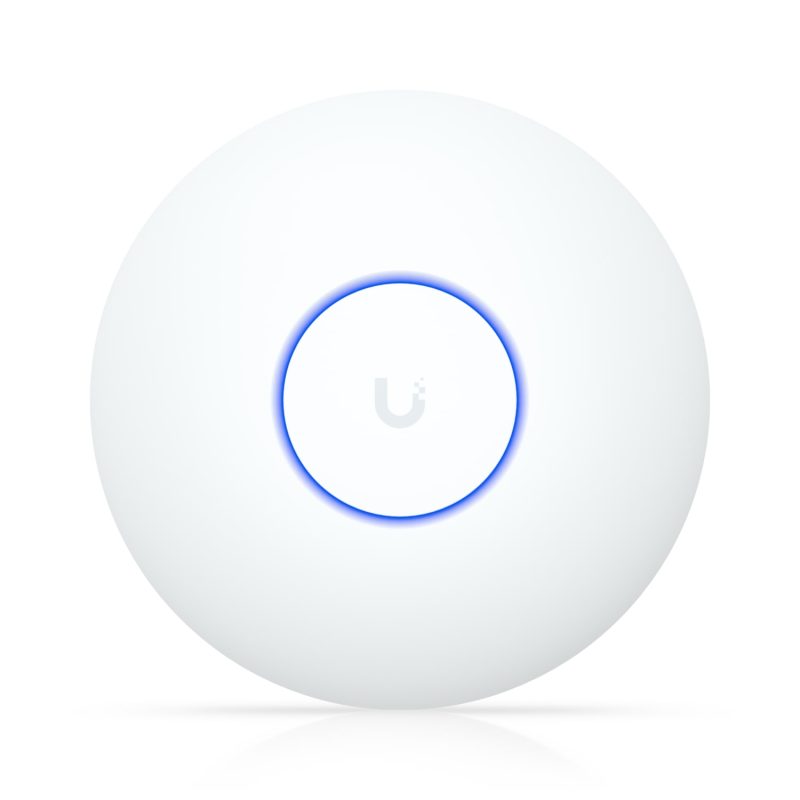 Ubiquiti U7 Lite,Compact, Ceiling-mounted WiFi 7 AP, 4 Spatial Streams,2.5 GbE Uplink,115 m²  Coverage,200+ Connected Devices,Power via POE