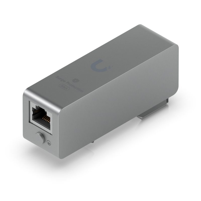 Ubiquiti Ethernet Surge Protection,Bidirectional Protection 10 GbE, PoE++,20kA Surge Discharge Indoor Instal,Wall/DIN Rail Mount,Multiple Grounding