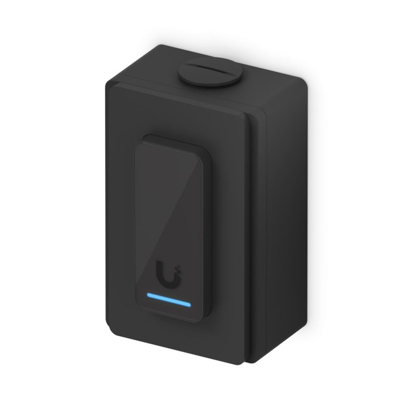 Ubiquiti Reader Junction Box, Black,For UniFi Access Readers  Intercom Viewers, Support Flat Surface Mounting  Attachment to 3/4' Conduit