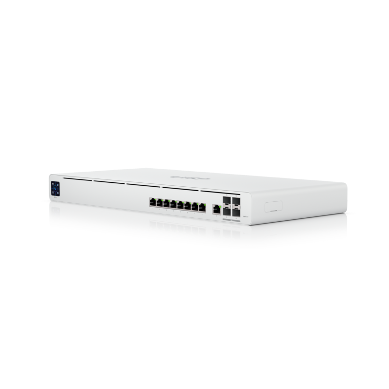Ubiquiti UISP Router Professional, (9) GbE RJ45 ports, (4) 10G SFP+ ports, Integrated Layer 2 Switch,  Up to 9,500 Mbps NAT Throughput,