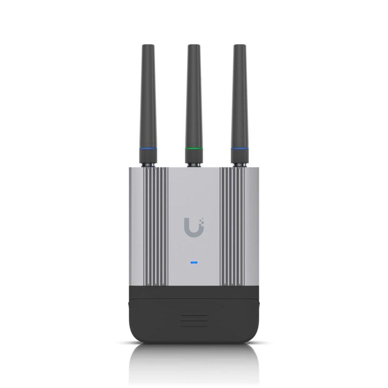 Ubiquiti Mobile Router Industrial, Compact Ruggedized LTE Cat 4 Mobile WiFi Router Designed For Indoor/Outdoor loT Applications