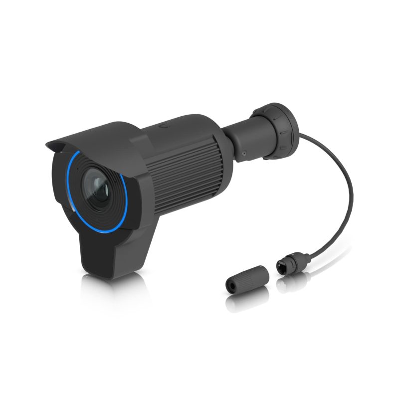 Ubiquiti UniFi Protect Specialized 4K Camera,Black,3x Optical ZoomLong-range IR Night Vision Optimized,Recognize License Plates On Vehicle Up 90 km/h