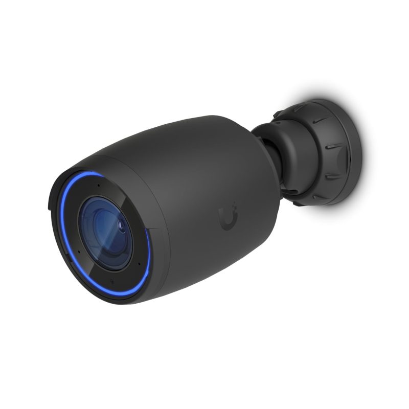 Ubiquiti AI Professional UniFi Protect Indoor/Outdoor 4K PoE Camera, Black, Waterproof IP65, PoE+ Power, Max Power 11W, GbE RJ45 Port,