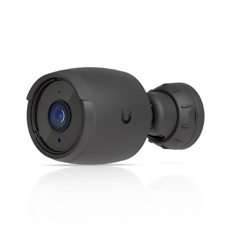 Ubiquiti G6 Bullet Black,All-weather 4K PoE Camera,With a 1/1.8' 8MP Image Sensor,Multi-TOPs AI Engine, Long-range IR Night Vision 30m,IP66