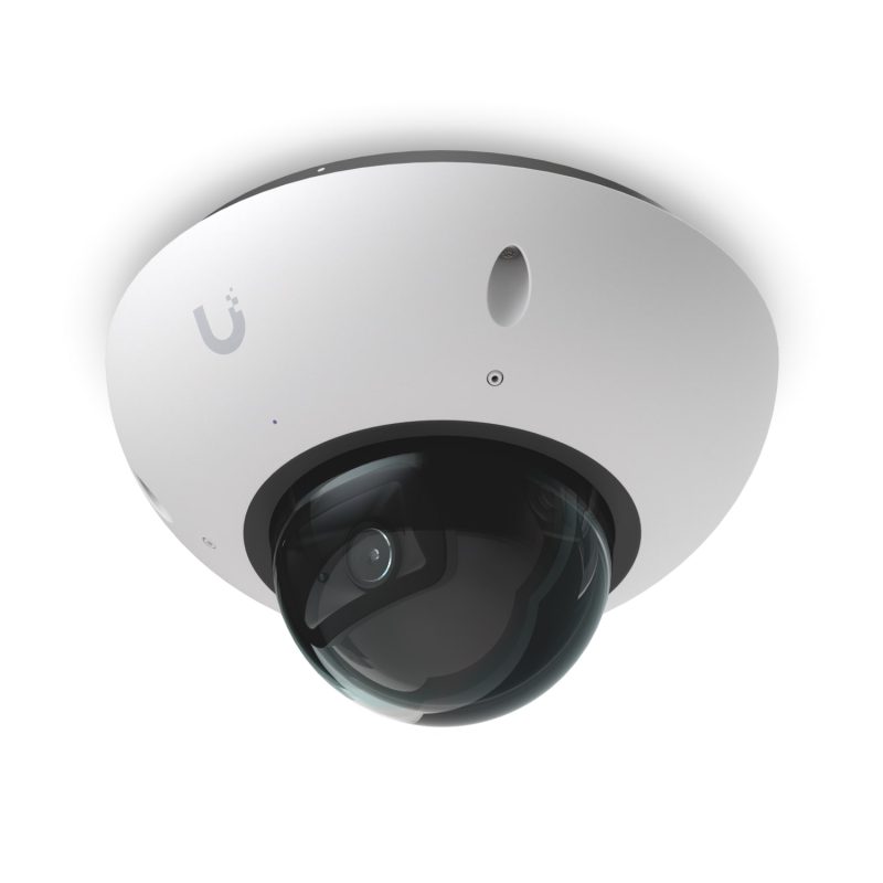 Ubiquiti G6 Dome,White,All-weather,Vandal-proof 4K PoE Camera,1/1.8 8MP Image Sensor,Multi-TOPS AI Engine,Long-range IR Night *Avail for Deal Reg*