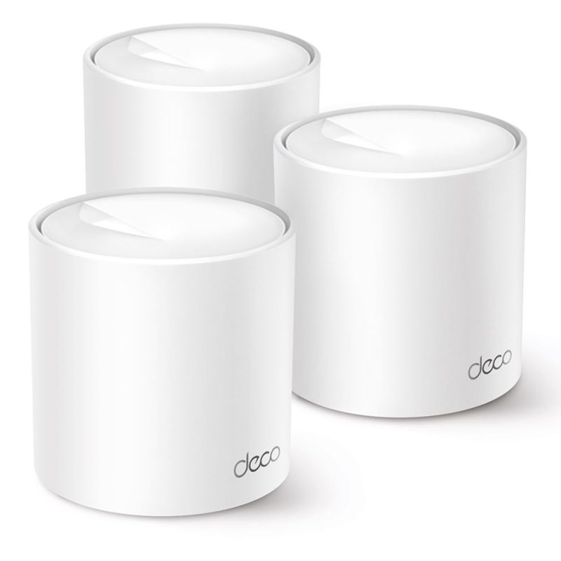 TP-Link Deco X50 Pro(3-pack) AX3000 Whole Home Mesh WiFi 6 System , 574 Mbps at 2.4 GHz + 2402 Mbps at 5 GHz,574 Mbps at 2.4 GHz + 2402 Mbps at 5 GHz,