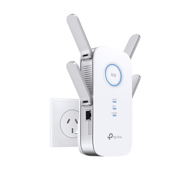 TP-Link RE650 AC2600 2600Mbps Wi-Fi Range Extender 800Mbps@2.4GHz 1733Mbps@5GHz 1x1Gbps LAN 4xAntennas 4×4 MU-MIMO Beamforming Access Point Mode