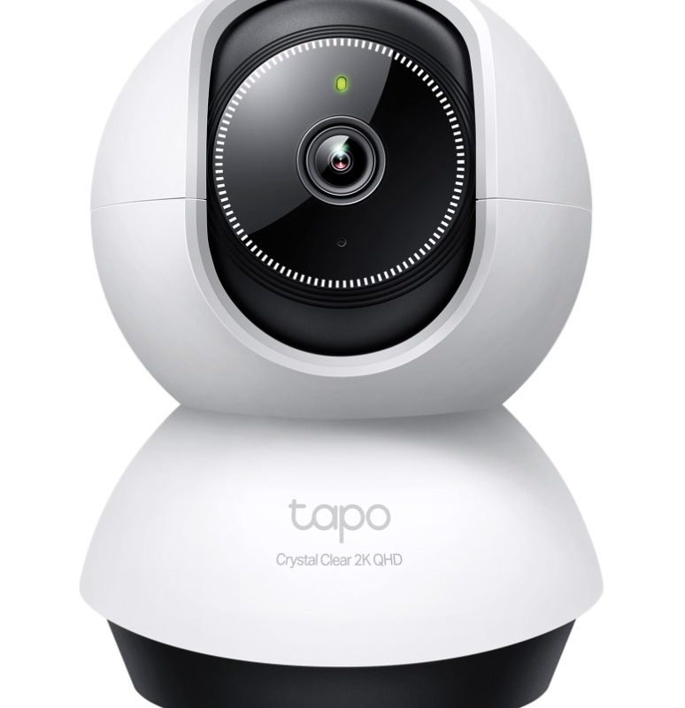 TP-Link TC72 Pan/Tilt AI Home Security Wi-Fi Camera, 2K 4MP QHD, Two-Way Audio, Sound and Light Alarm, Smart AI Detection