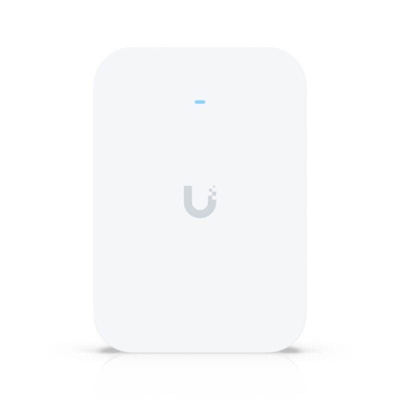 Ubiquiti U7 Pro XG Wall, Wall-Mounted 6 GHz-Ready WiFi 7 AP, 1/2.5/10 GbE support.