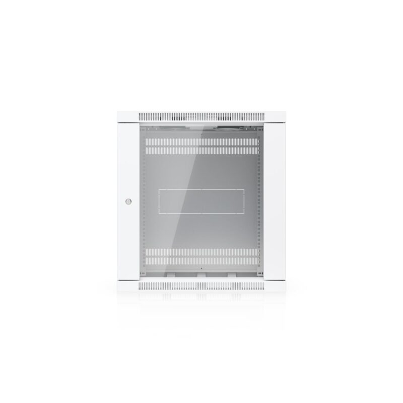 Ubiquiti 12U Rack Cabinet,Fully Assembled Wall-Mount Rack,Built-In Fans,Removable Panels, Easy Equipment Access,Space-Efficient Small-Scale Deployment