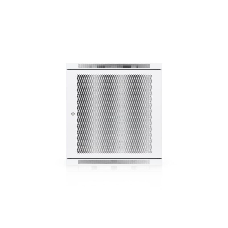 Ubiquiti 12U Rack Cabinet,Fully Assembled Wall-Mount Rack,Built-In Fans,Removable Panels, Easy Equipment Access,Space-Efficient Small-Scale Deployment